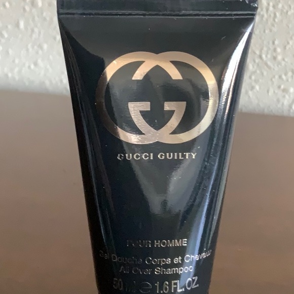2 Gucci Guilty Pour Homme Shower Gel All Over Shampoo - Picture 4 of 4
